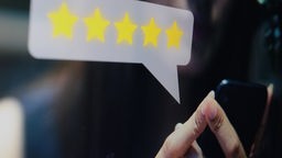 Sternebewertung als Review