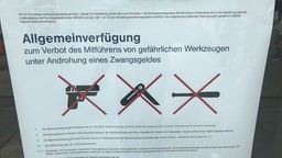 Waffenverbot Köln Hauptbahnhof