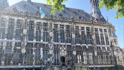 Das Aachener Rathaus von außen