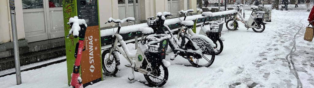 Bike-sharing-Station in Aachen