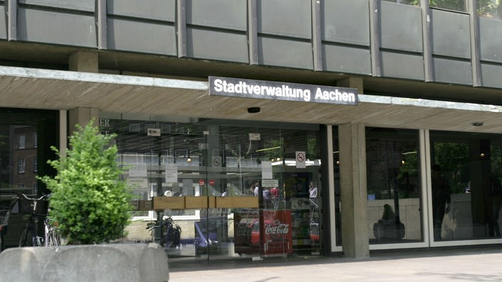 Haupteingang der Aachener Stadtverwaltung