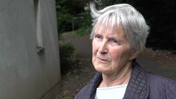 Eine der letzten Bewohnerinnen des insolventen Altenheims in Velbert.