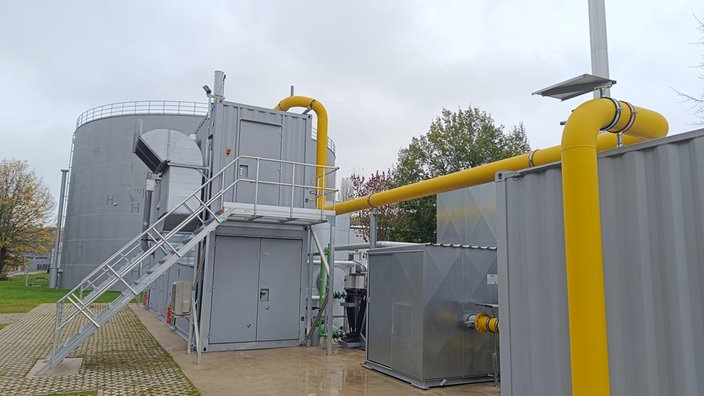 Aufbereitungsanlage für Biogas in Köln