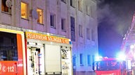 Brand in dreistöckigem Haus in Solingen