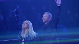 David Guetta und Bebe Rexha bei den MTV Europe Music Awards in Düsseldorf