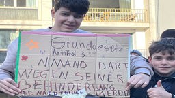 Demo für inklusives Schulleben in Köln