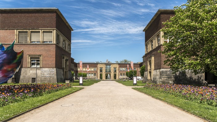 Die Stiftung Museum Kunstpalast am Ehrenhof in Düsseldorf. In dem Gebäudeensemble soll das Deutsche Foto-Institut angesiedelt werden.