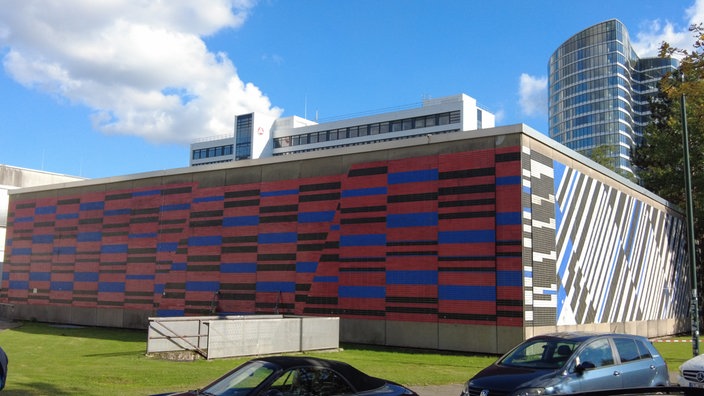 Kunstwerk an der Fachhochschule Düsseldorf