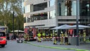 Feuerwehreinsatz bei Breuninger in Düsseldorf