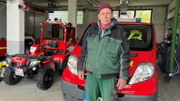 Achim Berger von der freiwilligen Feuerwehr Leichlingen