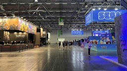 Die Messehallen der Gamescom in Köln