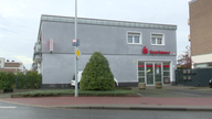 Das Gebäude des letzten Sparkassen-Servicepoints in Grevenbroich-Süd