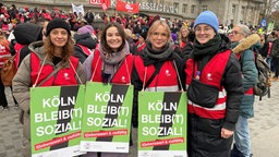  Jella Spellenberg (ganz rechts) mit ihren Kolleginnen