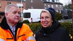 Beate und Harald Fischer, die Initiatoren des Hilfskonvois in Euskirchen