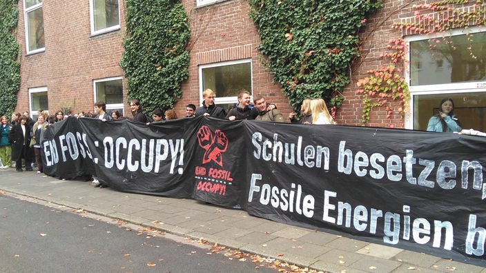 Kölner Schüler protestieren fürs Klima