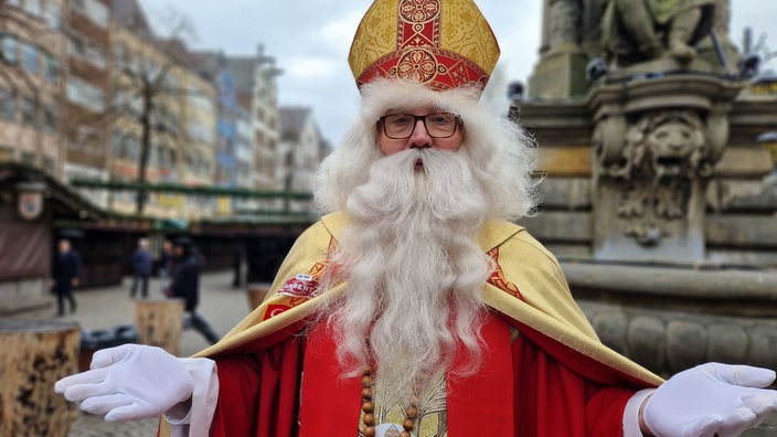 von Papst Benedikt XVI. gesegneter Nikolaus in Köln