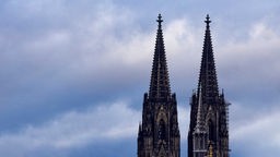 Die beiden Türme des Kölner Dom