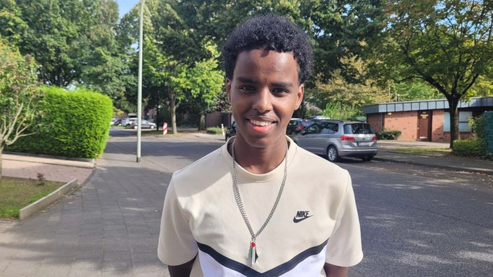 Der junge Abdi (17) rettete einen Jungen in Mönchengladbach