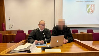 Angeklagter des Mord-Prozesses in Bonn