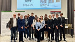 Bild der Projektgruppe zur virtuellen Rekonstruktion der Synagoge in Geilenkirchen