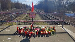 Nach Tod von S-Bahn-Surfer: Kerzen in Düsseldorf