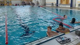 Schwimmtraining mit Vize-Weltmeisterin Elendt in Düsseldorf
