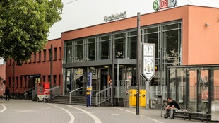 zu sehen ist der Solingen Hauptbahnhof