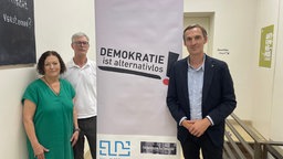 "Demokratie ist alternativlos" heißt die neue Kampagne des Fördervereins des NS-Dokumentationszentrums 