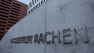 Das Justizzentrum Aachen von außen