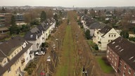 Ratingen von oben - hier könnten in der Zukunft Tiny Forests entstehen