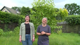 Leonie Pohlmann und Sabine Brandt von "Habitat for Humanity"