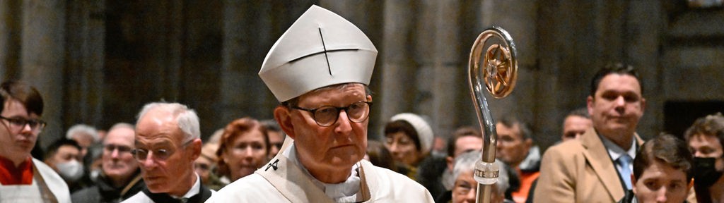 Kardinal Woelki im Dom am 25. Dezember.