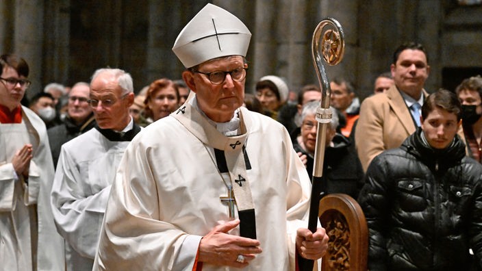 Kardinal Woelki im Dom am 25. Dezember.