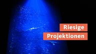 Riesige Projektionen 