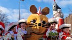 Die WDR Maus beim Kölner Rosenmontagszug