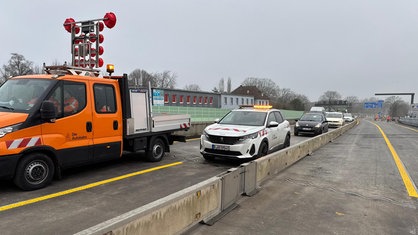 A40 bei Bochum wieder frei - nach vier Monaten Sperrung