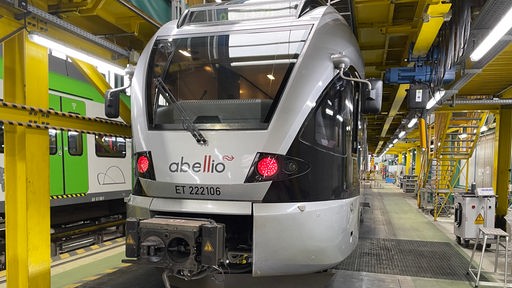 Abellio-Züge werden gecheckt