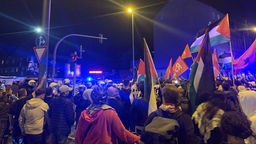 Pro-Palästina-Demo in Duisburg
