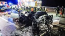 Autowrack nach tödlichem Verkehrsunfall