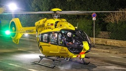 Notarzt Hubschrauber im Einsatz in Schwerte