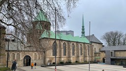 Der Essener Dom in der Innenstadt