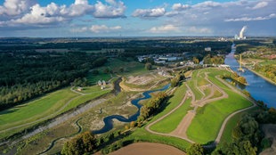 Der neue Erlebnispark Emscherland an der Stadtgrenze zwischen Castrop-Rauxel und Recklinghausen