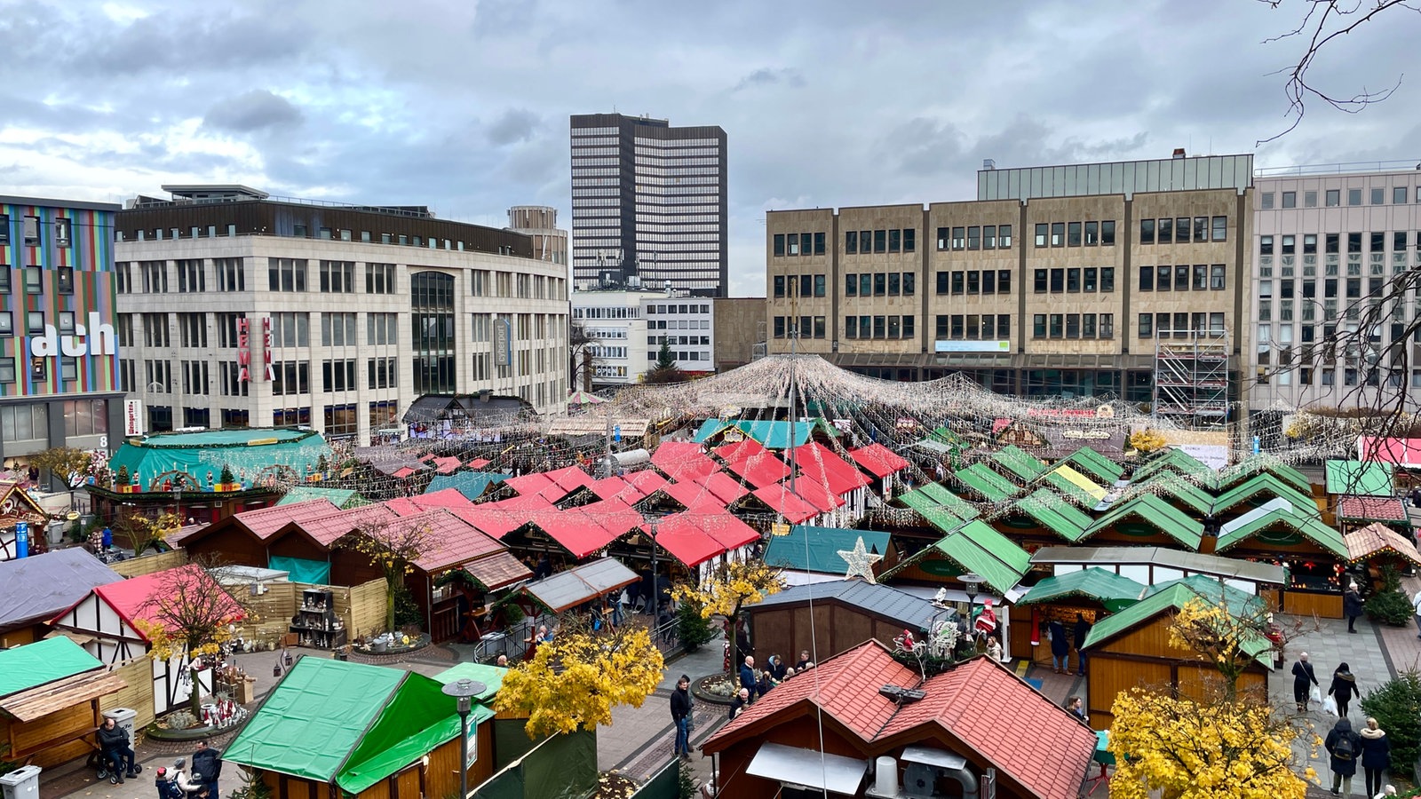 Essener Weihnachtsmarkt der beste Deutschlands Ruhrgebiet