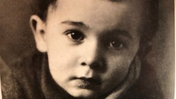 Felix Lipski als Kind im Ghetto Minsk