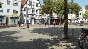 Alter Marktplatz in Kamen 
