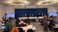 Pressekonferenz im Essener Ruhrturm zur neuen Missbrauchsstudie des Bistums Essen