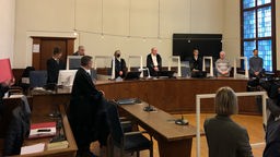 Ein Blick in den Gerichtssaal