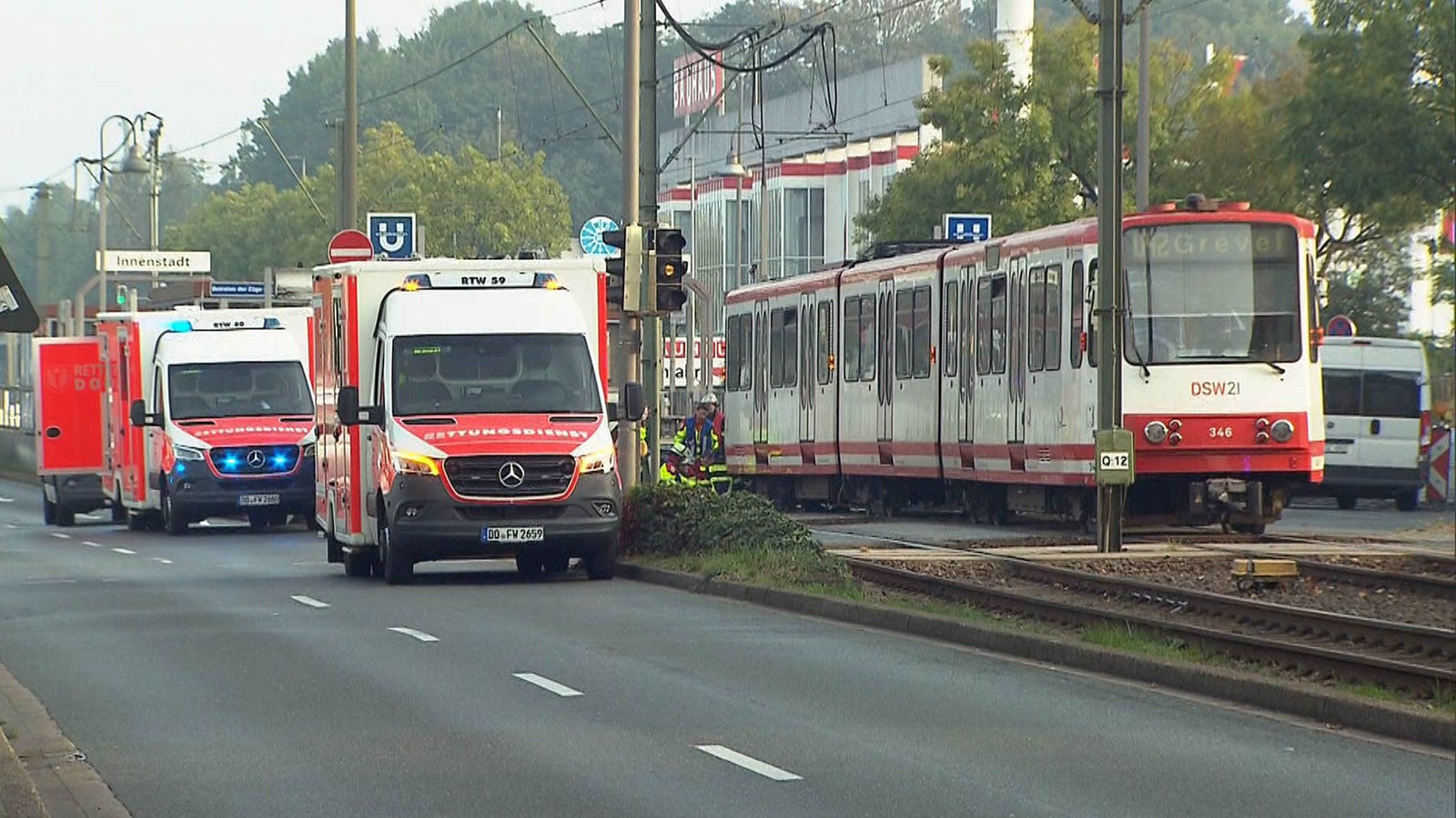 Radfahrer Stirbt Bei Straßenbahn-Unfall In Dortmund - Ruhrgebiet ...