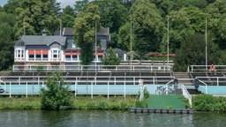 Regattatribüne am Baldeneysee in Essen