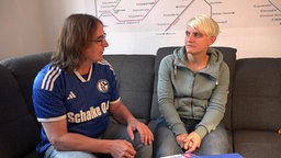 Stefan Barta und Katharina Stromeyer, Magazinmacher vom "Schalker Echo"